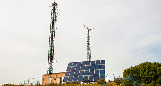One phase installation 100% renewable in Sos del Rey Católico